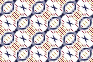 Ikat pattern tribal chevron Geometric Traditional ethnic oriental design for the background. Folk embroidery, Indian, Scandinavian, Gypsy, Mexican, African rug, wallpaper. vector