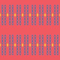 patrón sin costuras de fondo tribal de tela ikat. étnico geométrico batik ikkat vector digital diseño textil para estampados tela sari mughal cepillo símbolo franjas textura kurti kurtis kurtas