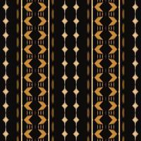 ikkat o ikat triángulo batik textil patrón sin costuras diseño vectorial digital para imprimir saree kurti borneo borde de tela símbolos de pincel muestras con estilo vector