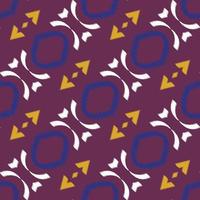 Batik Textile ikat texture seamless pattern digital vector design for Print saree Kurti Borneo Fabric border brush symbols swatches designer