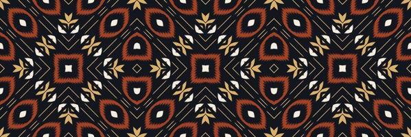Batik Textile Motif African ikat seamless pattern digital vector design for Print saree Kurti Borneo Fabric border brush symbols swatches designer