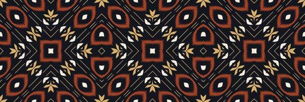 motivo textil batik ikat africano patrón sin costuras diseño de vector digital para imprimir sari kurti borde de tela símbolos de pincel diseñador de muestras