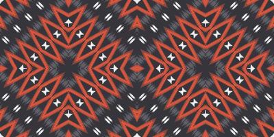 Batik Textile Motif ikat chevron seamless pattern digital vector design for Print saree Kurti Borneo Fabric border brush symbols swatches cotton