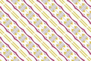 motivo textil batik ikat triángulo patrón sin costuras diseño de vector digital para imprimir saree kurti borneo borde de tela símbolos de pincel muestras diseñador