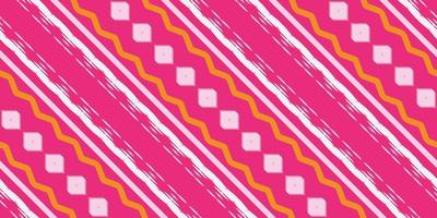 Batik Textile Ethnic ikat stripes seamless pattern digital vector design for Print saree Kurti Borneo Fabric border brush symbols swatches designer
