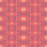 Ikkat or ikat chevron batik textile seamless pattern digital vector design for Print saree Kurti Borneo Fabric border brush symbols swatches designer