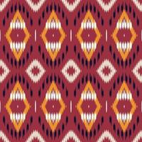 étnico ikat raya batik textil patrón sin costuras diseño de vector digital para imprimir saree kurti borde de tela símbolos de pincel muestras de algodón