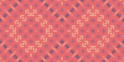 Batik Textile Motif ikat triangle seamless pattern digital vector design for Print saree Kurti Borneo Fabric border brush symbols swatches designer