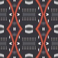Ikat diamond tribal abstract Seamless Pattern. Ethnic Geometric Batik Ikkat Digital vector textile Design for Prints Fabric saree Mughal brush symbol Swaths texture Kurti Kurtis Kurtas