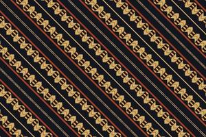 Batik Textile Ikkat or ikat triangle seamless pattern digital vector design for Print saree Kurti Borneo Fabric border brush symbols swatches party wear