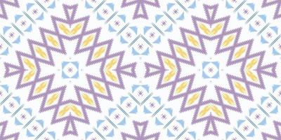 Batik Textile Motif ikat fabric seamless pattern digital vector design for Print saree Kurti Borneo Fabric border brush symbols swatches stylish