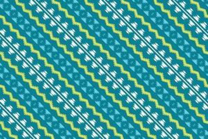 Batik Textile Ikkat or ikat diamond seamless pattern digital vector design for Print saree Kurti Borneo Fabric border brush symbols swatches cotton