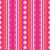 Ethnic ikat prints batik textile seamless pattern digital vector design for Print saree Kurti Borneo Fabric border brush symbols swatches cotton