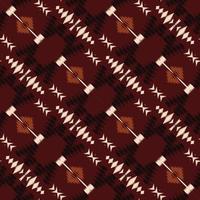 Batik Textile ikat fabric seamless pattern digital vector design for Print saree Kurti Borneo Fabric border brush symbols swatches designer