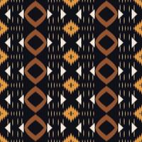 Batik Textile Ethnic ikat print seamless pattern digital vector design for Print saree Kurti Borneo Fabric border brush symbols swatches designer
