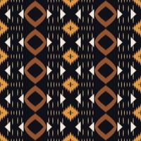 Batik Textile Ethnic ikat print seamless pattern digital vector design for Print saree Kurti Borneo Fabric border brush symbols swatches designer