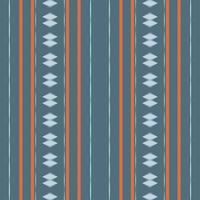 diseño étnico ikat batik textil patrón sin costuras diseño de vector digital para imprimir saree kurti borneo borde de tela símbolos de pincel muestras con estilo