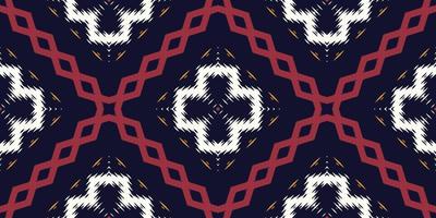 Ikat vector batik textile seamless pattern digital vector design for Print saree Kurti Borneo Fabric border brush symbols swatches designer