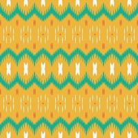 motivo ikat textura patrón sin costuras diseño vectorial digital para imprimir saree kurti borneo borde de tela símbolos de pincel muestras diseñador vector