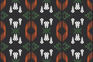 Ikat dots tribal art Seamless Pattern. Ethnic Geometric Batik Ikkat Digital vector textile Design for Prints Fabric saree Mughal brush symbol Swaths texture Kurti Kurtis Kurtas