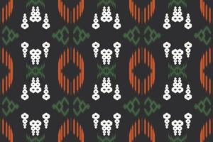 ikat puntos patrón sin costuras de arte tribal. étnico geométrico batik ikkat vector digital diseño textil para estampados tela sari mughal cepillo símbolo franjas textura kurti kurtis kurtas