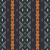 Motif ikat print batik textile seamless pattern digital vector design for Print saree Kurti Borneo Fabric border brush symbols swatches designer