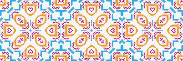 Batik Textile Motif ikat diamond seamless pattern digital vector design for Print saree Kurti Borneo Fabric border brush symbols swatches stylish