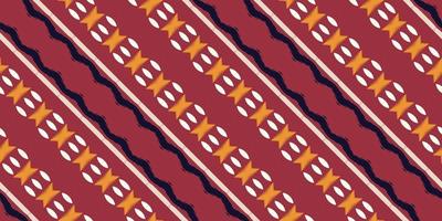 Ikat frame batik textile seamless pattern digital vector design for Print saree Kurti Borneo Fabric border brush symbols swatches designer