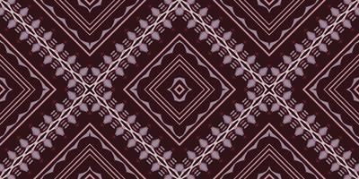 Ikkat or ikat prints batik textile seamless pattern digital vector design for Print saree Kurti Borneo Fabric border brush symbols swatches cotton