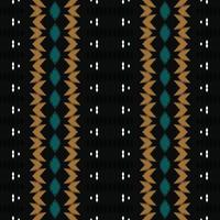 ikat puntos patrón sin fisuras de chevron tribal. étnico geométrico ikkat batik vector digital diseño textil para estampados tela sari mughal cepillo símbolo franjas textura kurti kurtis kurtas