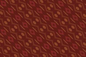 motivo textil batik ikat damasco patrón sin costuras diseño vectorial digital para imprimir saree kurti borneo borde de tela símbolos de pincel muestras de algodón vector