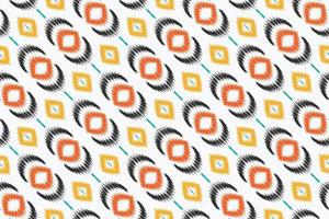 Batik Textile ikat triangle seamless pattern digital vector design for Print saree Kurti Borneo Fabric border brush symbols swatches designer