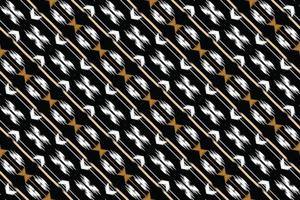 Batik Textile Motif ikat flowers seamless pattern digital vector design for Print saree Kurti Borneo Fabric border brush symbols swatches designer