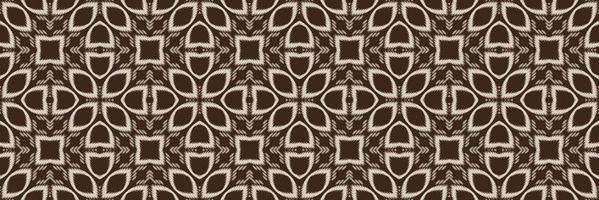 batik textil ikkat o ikat imprime patrón sin costuras diseño de vector digital para imprimir saree kurti borneo borde de tela símbolos de pincel diseñador de muestras