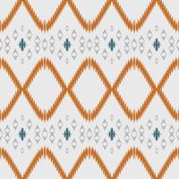 ikat patrón sin costuras patrón abstracto tribal sin costuras. étnico geométrico batik ikkat vector digital diseño textil para estampados tela sari mogol cepillo símbolo franjas textura kurti kurtis kurtas