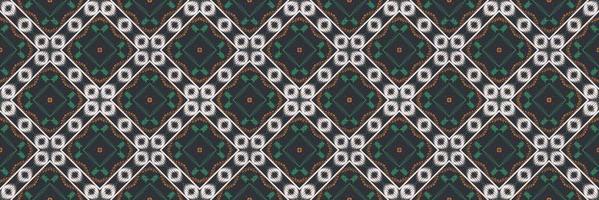 Batik Textile ikat chevron seamless pattern digital vector design for Print saree Kurti Borneo Fabric border brush symbols swatches stylish