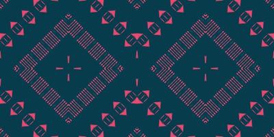 motivo textil batik ikat flores patrón sin costuras diseño vectorial digital para imprimir saree kurti borde de tela símbolos de pincel muestras ropa de fiesta vector