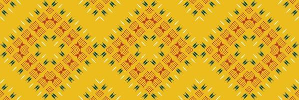 Batik Textile ikat frame seamless pattern digital vector design for Print saree Kurti Borneo Fabric border brush symbols swatches stylish