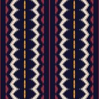 Ikkat or ikat damask batik textile seamless pattern digital vector design for Print saree Kurti Borneo Fabric border brush symbols swatches designer