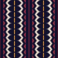 Ikkat or ikat damask batik textile seamless pattern digital vector design for Print saree Kurti Borneo Fabric border brush symbols swatches designer