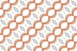 Ikkat or ikat flower batik textile seamless pattern digital vector design for Print saree Kurti Borneo Fabric border brush symbols swatches cotton