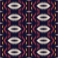 ikat vector batik textile seamless pattern digital vector design for Print saree Kurti Borneo Fabric border brush symbols swatches designer