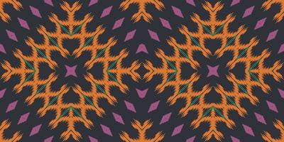 Batik Textile Motif ikat diamond seamless pattern digital vector design for Print saree Kurti Borneo Fabric border brush symbols swatches designer