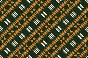 Ikkat or ikat stripe batik textile seamless pattern digital vector design for Print saree Kurti Borneo Fabric border brush symbols swatches designer