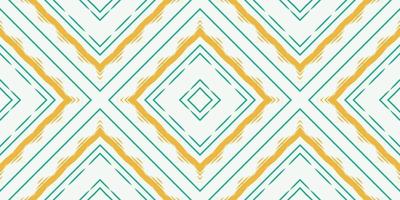 Ikat texture batik textile seamless pattern digital vector design for Print saree Kurti Borneo Fabric border brush symbols swatches designer