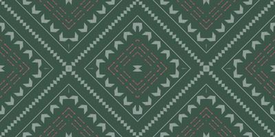 Ethnic ikat background batik textile seamless pattern digital vector design for Print saree Kurti Borneo Fabric border brush symbols swatches designer