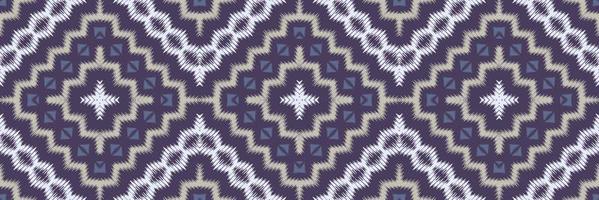 Batik Textile ikat fabric seamless pattern digital vector design for Print saree Kurti Borneo Fabric border brush symbols swatches designer