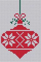 Happy New Year Knitting Merry Christmas on gray background Digital vector Design For Print sweater decor Border