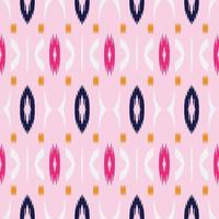 Motif ikat seamless pattern digital vector design for Print saree Kurti Borneo Fabric border brush symbols swatches designer