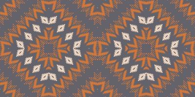 batik textil motivo ikat diseño de patrones sin fisuras diseño vectorial digital para imprimir sari kurti borde de tela símbolos de pincel muestras diseñador vector